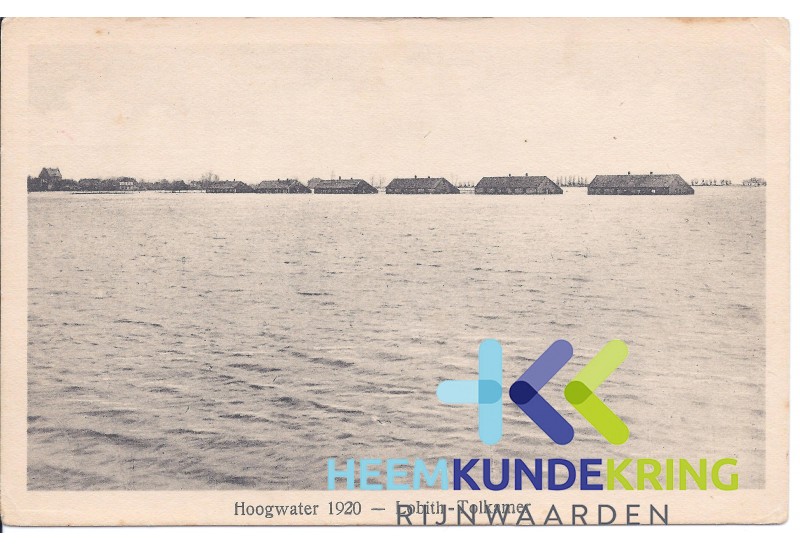 Hoogwater Lobith- Tolkamer 1920 Coll. N.Peperkamp F000008